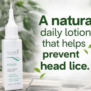 Natural daily lice prevention lotion for children with essential oils designed for school-season scalp protection and everyday preventive care.